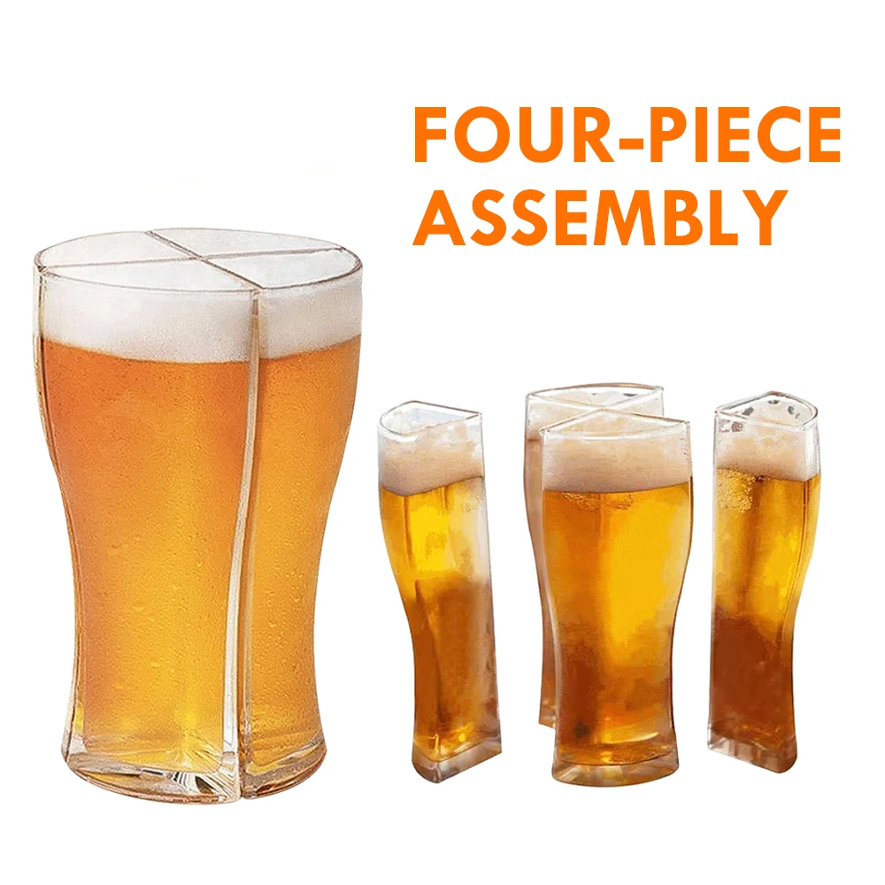 Супер караван пивная кружка отдельно 4 Запчасти большой Ёмкость толстые