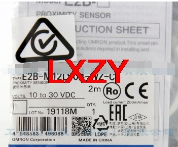 

Free Shipping 2pcs/lot new Switch E2B-M12LS04-WZ-C1 inductive sensor three line NPN often open