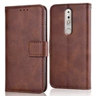 Тонкий флип кожаный чехол для NOKIA 6,1 Plus Чехол кошелек Магнитный чехол для Nokia 6,1 Plus X6 X 6 задняя крышка