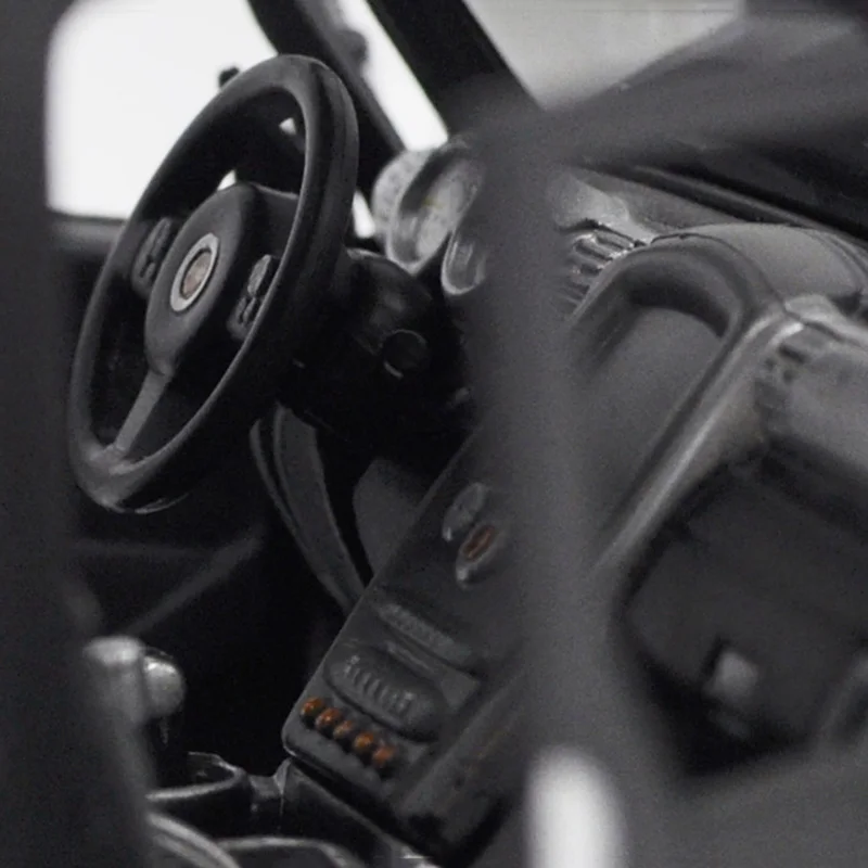 1:18 Масштаб Wrangler Полицейская машина сплав модель автомобиля литье под давлением металлический автомобиль игрушки коллекция украшения дисплей шоу Дети Подарки