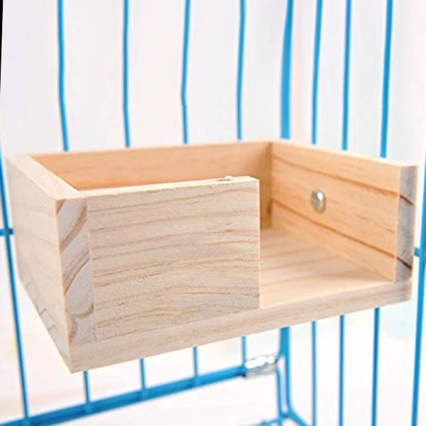 Жердочка для птицы попугая подставка платформа кормушка угловой стол маленькие