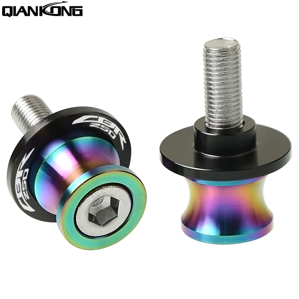 

Для Honda CBR250 R RR 20141 2012 2013 2014 2015 2016 2018 2019 2 шт. винты мотоциклетного упора ЧПУ маятник качели Слайдеры Катушки