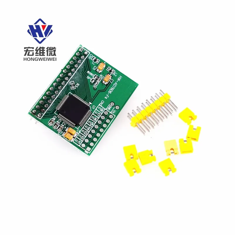 AD7606 200Ksps 16Bit ADC 8CH 8-channel Synchronization Sampling Frequency 200KHz Adapter for Arduino KIT DATA Acquisition Module