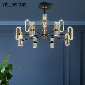 Luxury Lamp Modern LED Pendant Light For Living room Bedroom Dining room Hanging Lamp Decoration Art Chandeleir Light Fixtures