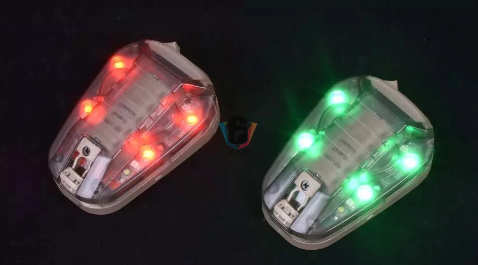 Element airsoft шлем вспышка светильник HEL STAR 6 Gen II сигнал зеленый красный ИК стробоскоп светильник военный шлем светильник лампа для выживания
