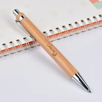 wholesale bamboo ballpoint pen 50 pcs per set bamboo pen back to school