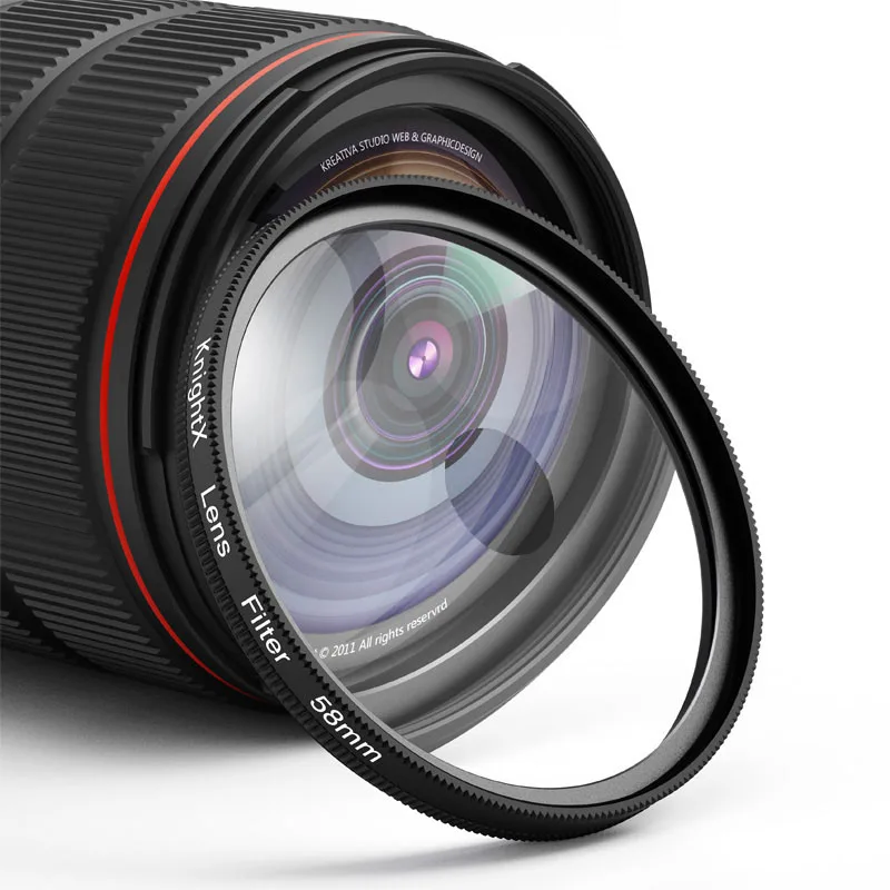 

KnightX Hazy Prism Filter 49-77mm Professional Camera Lens Photography Dreamy Hazy for Canon Nikon Sony Camera