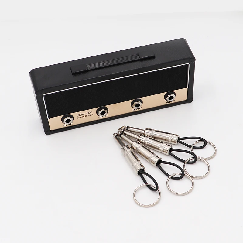 

Key Storage Guitar Keychain Holder 2.0 Electric Key Rack Amp Vintage Amplifier Gift Dropshipping