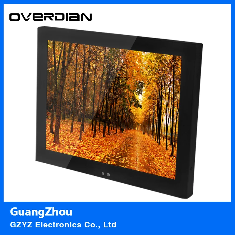 

10.4 Inch Industrial Display For Factory Monitor VGA Interface Metal Shell Resolution 1024*768 LCD Touch Screen Buckles Mounting