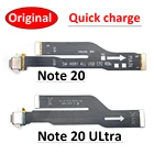 Плата зарядного устройства для Samsung Note 8 9 10 Lite 20 Ultra N950F N950U N970U N970F порт USB коннектор док-станция зарядная плата гибкий кабель