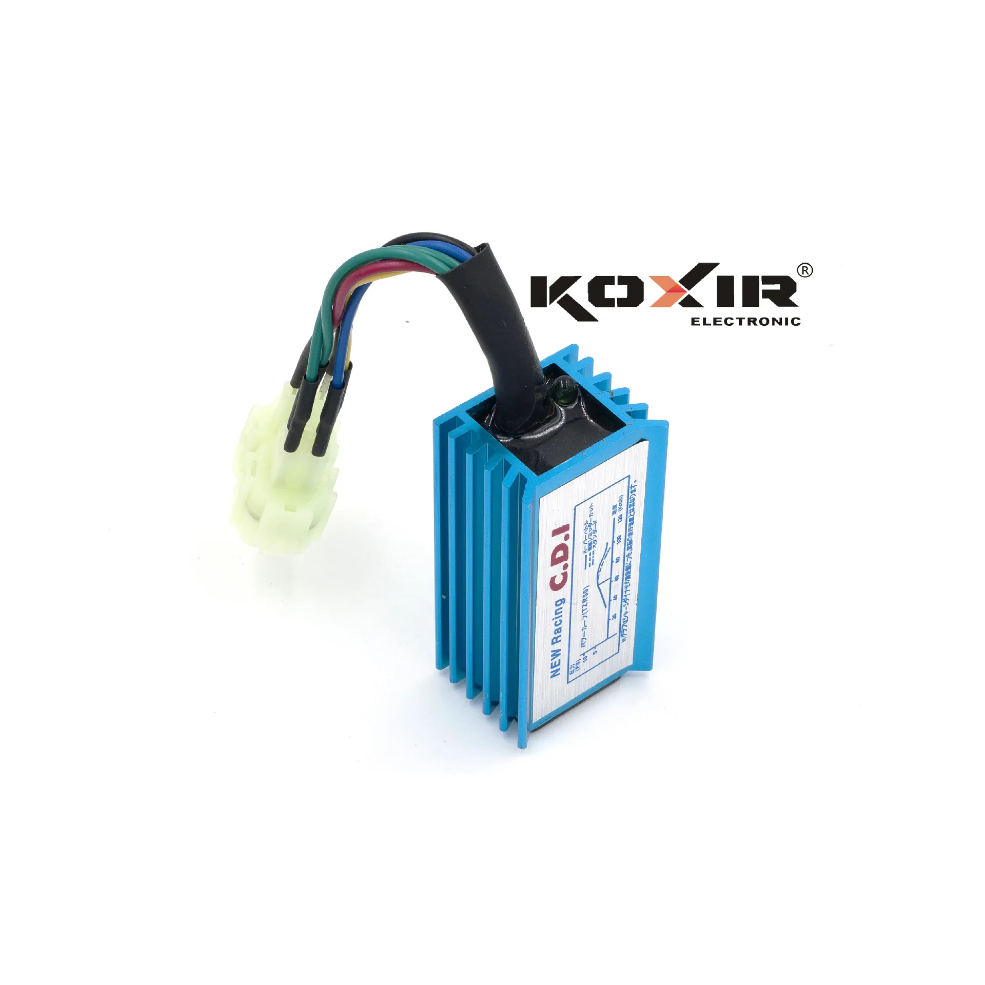 KOXIR мотоцикл модифицированный воспламенитель Cdi GY6 круглая головка/6 Pin для