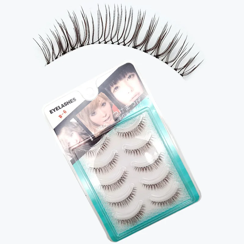 

BOBILASH 5 Pairs False Eyelashes Eyelash Extension False Mink Eyelashes Natural Long Eyelash Makeup Tool