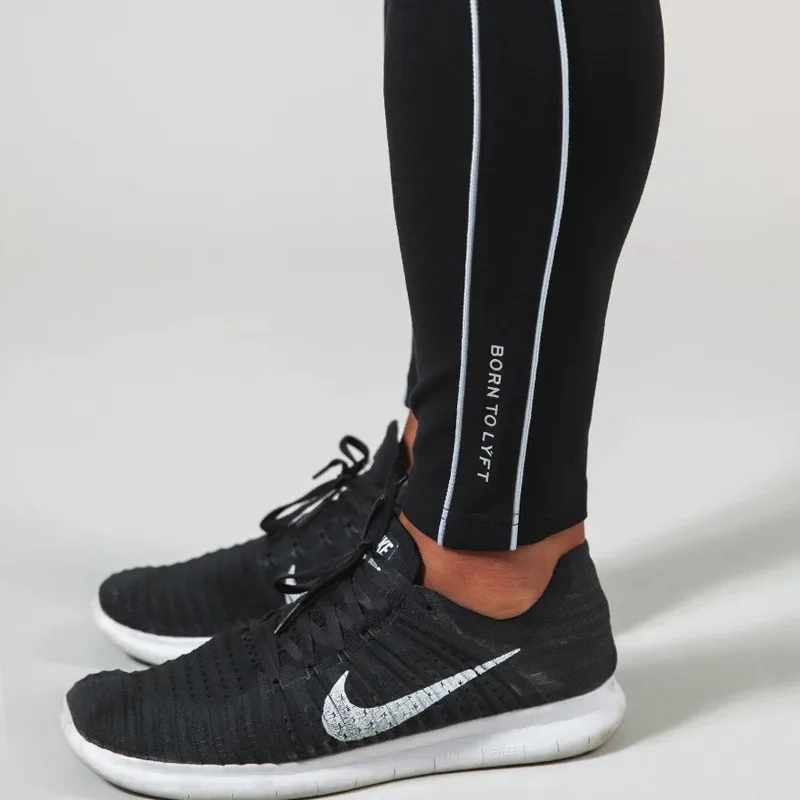 

Streetwear casual cotton men's trousers joggers fitness men's sportswear piece of fashion zipper men's pants