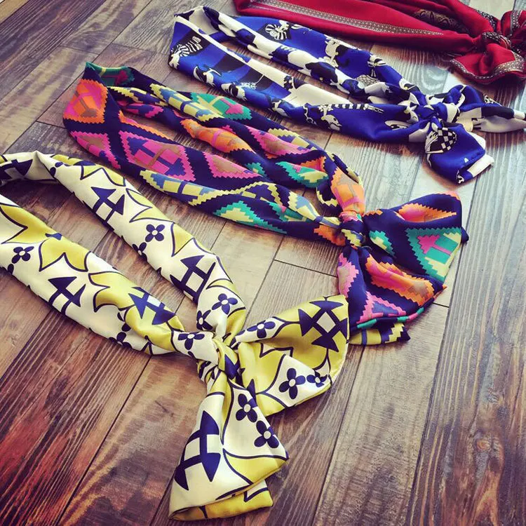 

Шелковый женский квадратный шарф, ремешок на запястье, новый дизайн, шелковый шарф 2020