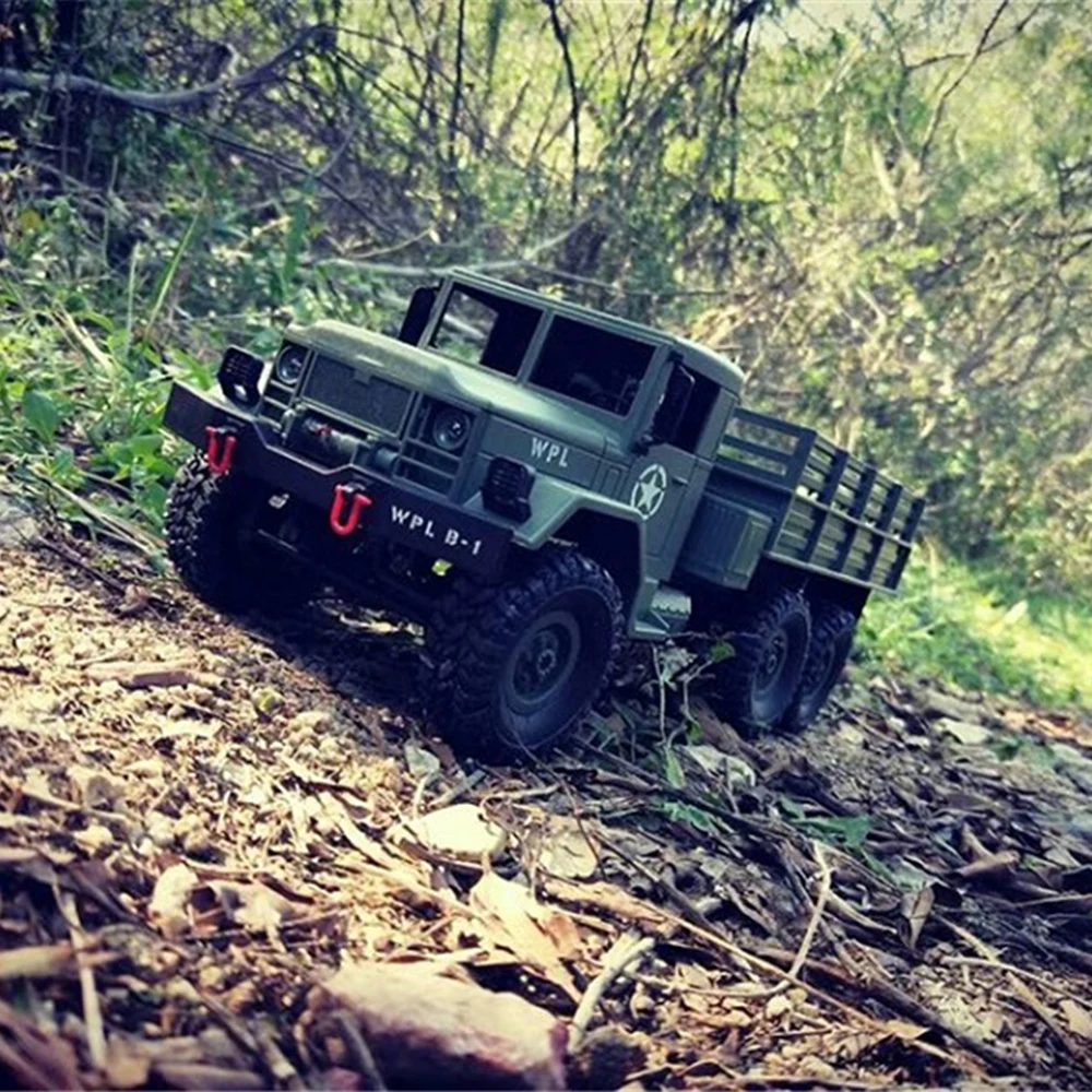 WPL 1/16 RC автомобиль 6WD внедорожник военный автомобиль с дистанционным управлением автомобиль армейский зеленый Электрический автомобиль с батареей rc гусеничный