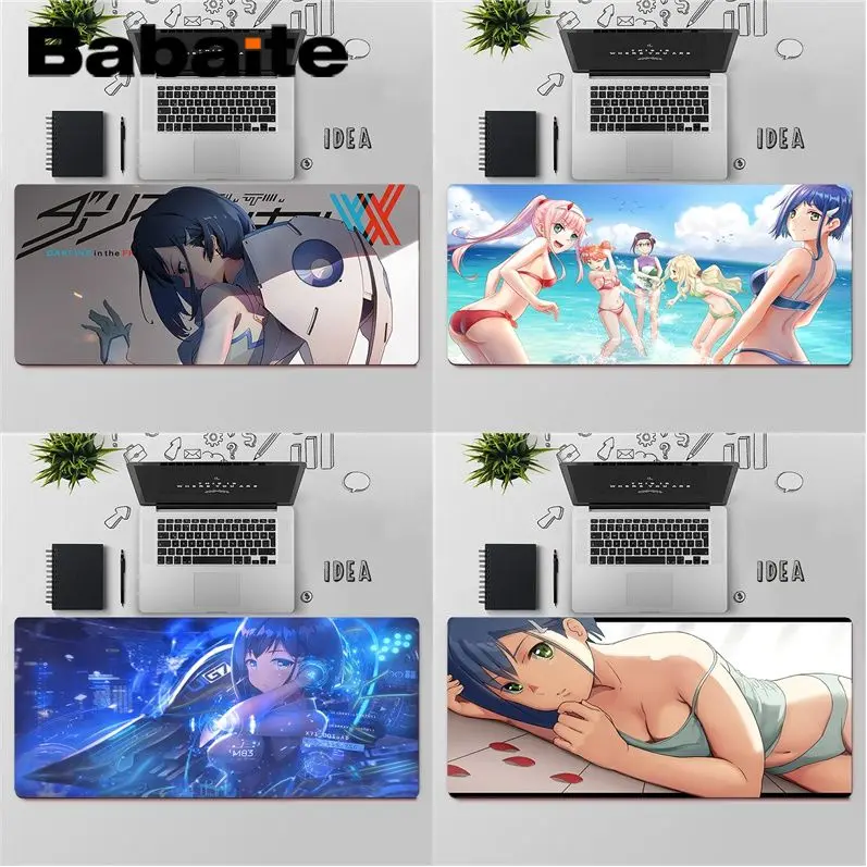 Babaite высокое качество дорогой в FranXX Ichigo коврик для ноутбука компьютерной мыши