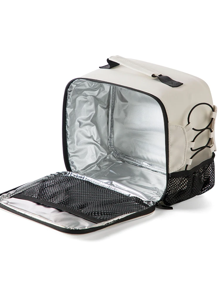 Изолирующая сумка из алюминиевой фольги водонепроницаемая для ланча утолщенная