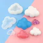 3D Силиконовая форма в форме облака для шоколада, форма для мусса, помадки, льда, кубика, искусственное мыло, свечи, инструмент