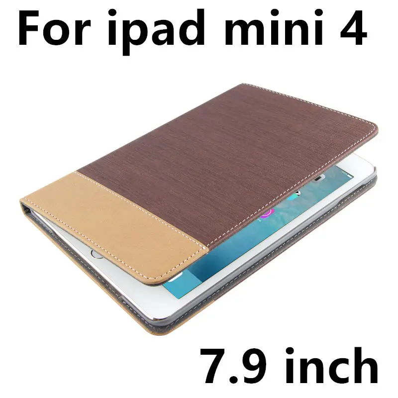 Чехол для Apple iPad Mini 4 защитный смарт чехол из искусственной кожи планшета mini 7 9