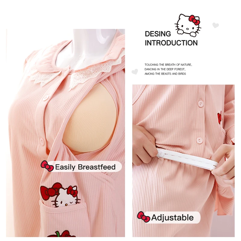 Новинка Одежда для беременных дизайнерская Утепленная зимняя одежда сна YATEMAO|Сон