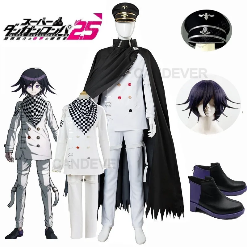 Костюм кокичи Ома из Danganronpa V3 для косплея японская игра-аниме школьная форма