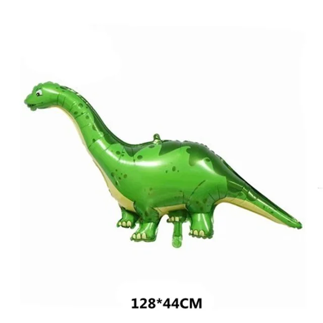 Green Dinosaur Foil Balloons Happy Birthday Decoration ROAR Party Baloons Banner Jungle Animal Dino Supplies Toy Globos | Дом и сад