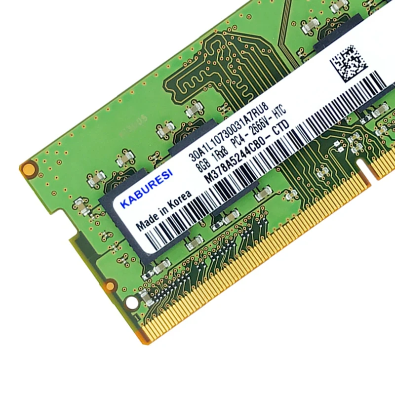 

Kaburesi 16G DDR4 RAM 1.2V 260-Pin Notebook Memory Module, Suitable for Notebook Computers (Universal)