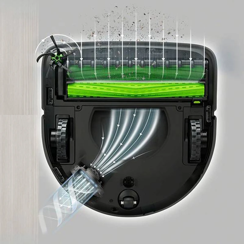 

12 Pcs Vacuum Cleaner Accessory: 2 Pcs Multi-Surface Rubber Brushes & 10 Pcs Side Brush Replacement Kit