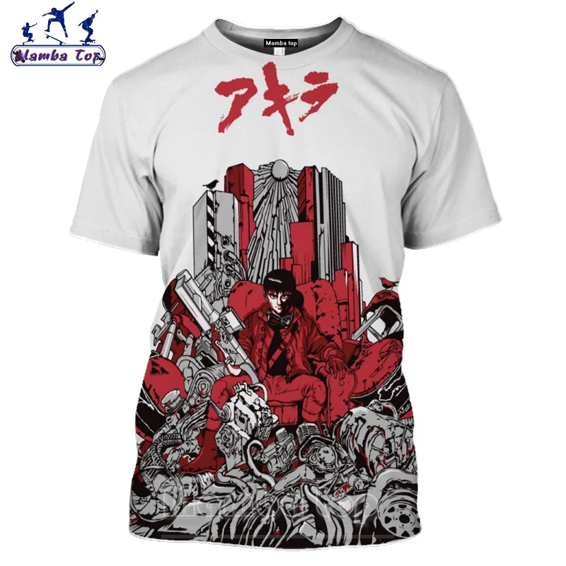 Топ Mamba для мужчин и женщин лидер продаж Мужская футболка с 3D-принтом мотоцикла