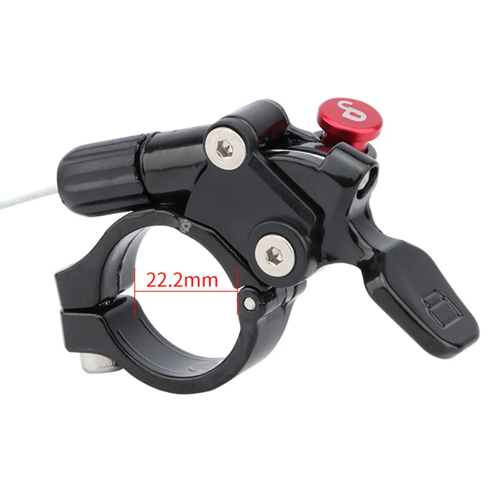 

MTB Bike Remote Lockout Lever Front Fork Wire Control Switch Shock Absorber Front Fork Locking Controller for 22.2mm Handlebar