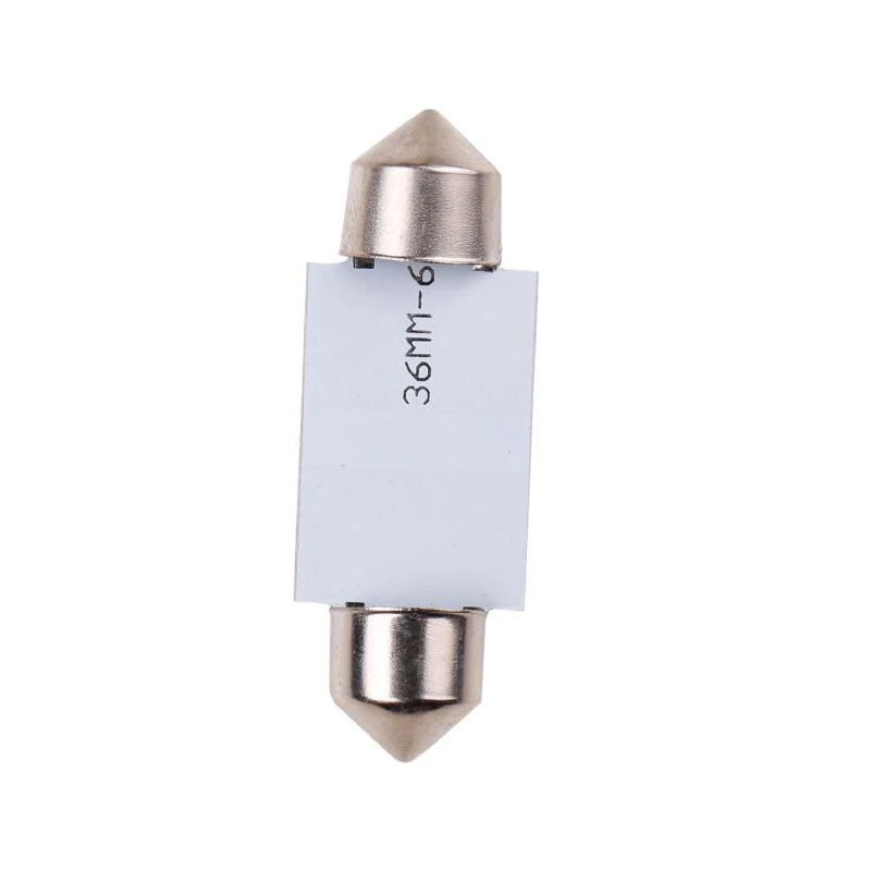 10 шт. автомобильный фестонный 31 мм 36 мм/39 мм/41 мм 5050 6 SMD белый 12V C5W Автомобильный светодиодный Чтения Купол лицензии лампа светильник с can-bus