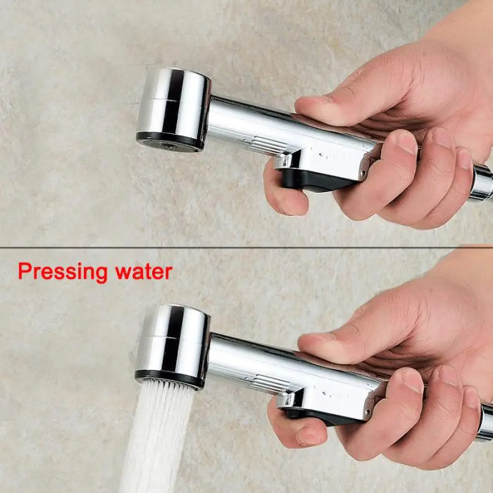

Bidet with switch handheld small shower nozzle Clean Body Bidet Nozzle Spray Shower Head Toilet Kitchen Garden Flusher
