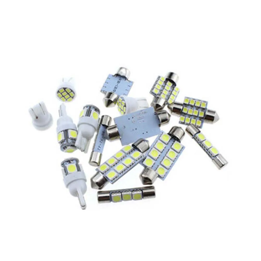 18pcs/Set Car Lights White Interior Ultra Bright LED Package Kit For 1999-2004 Jeep Grand Cherokee WJ | Автомобили и мотоциклы