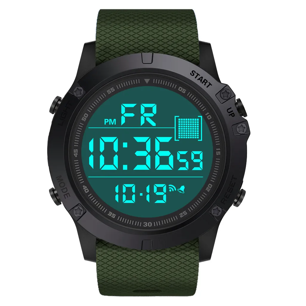 

Luxury Men Analog Digital Military Sport LED Waterproof Wrist Watch Outdoor Wristwatch Male Relogio Digital Masculino Montre