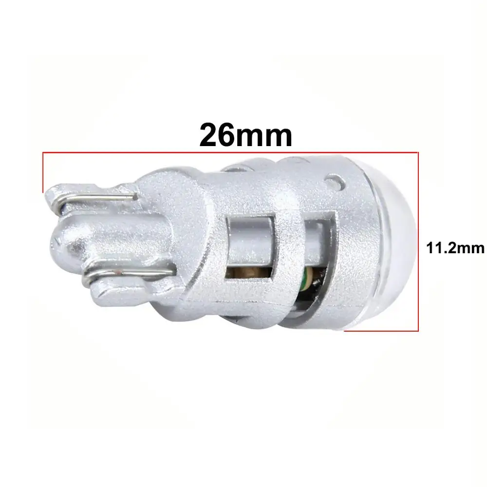 T10 клин 3030 2SMD интерьерные лампы Светодиодные белого цвета 168 501 W5W 12V 6000K для
