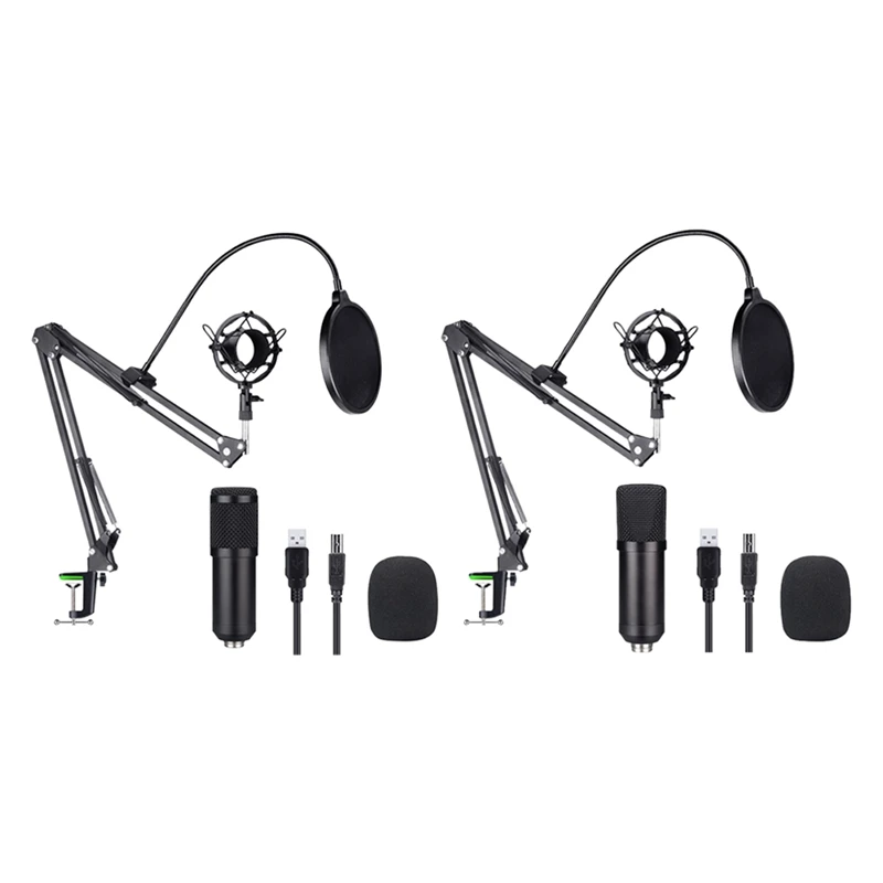 

Кардиоидный конденсаторный микрофон HFES, 192 кГц/24 бит, компьютерный микрофон с высокой частотой дискретизации