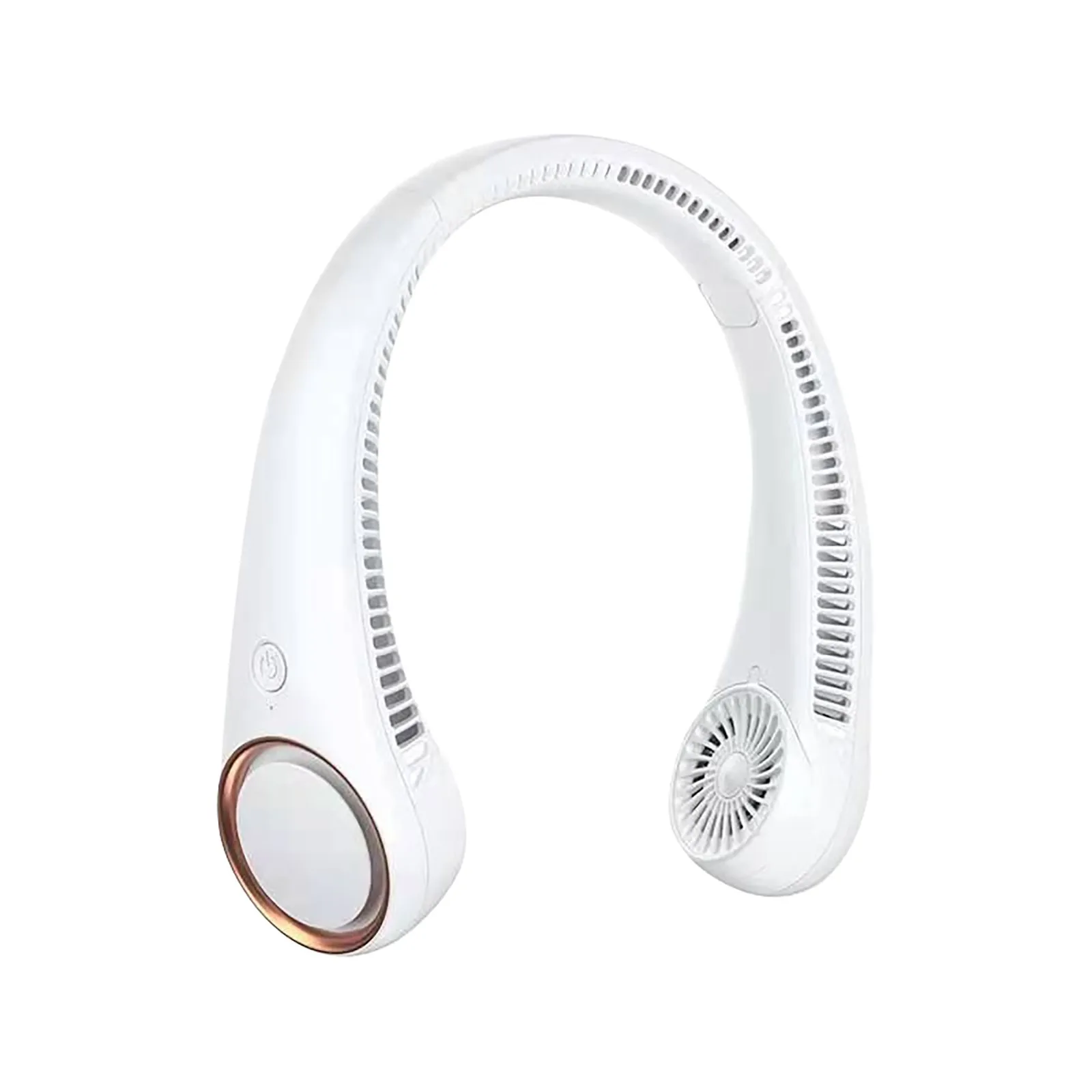 

Портативный подвесной шейный вентилятор без лопасти, персональный носимый шейный веер без листьев, перезаряжаемый от USB мини-вентилятор дл...