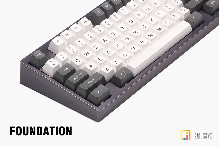 MAXKEY SA keycaps Foundation base kit Double shot ABS keycap set for cherry mx switch mechanical keyboard