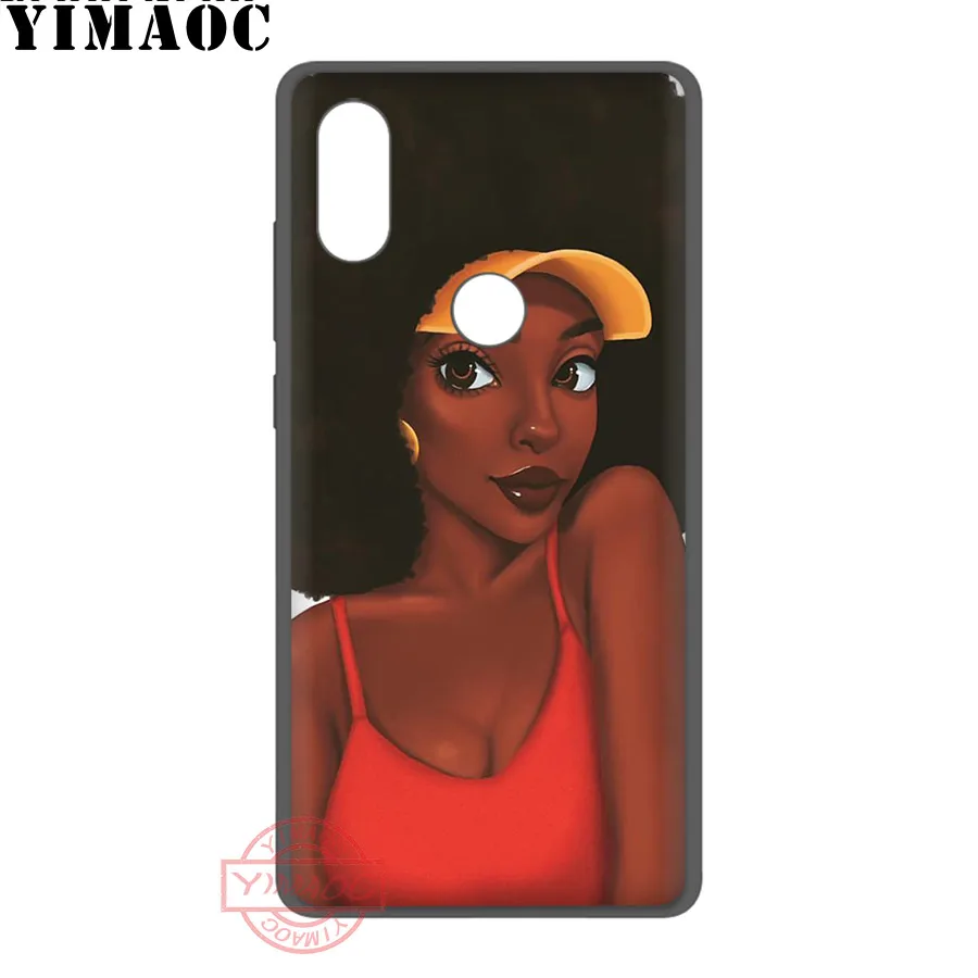 YIMAOC 2bunz Melanin Poppin Princess Soft Case for Xiaomi Mi 10 9 8 SE 6 A1 A2 A3 Lite F1 9T Pro CC9E Max 3 | Мобильные телефоны и