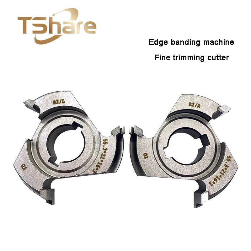 1 пара 2 шт. (L + R) тонкая обрезная нож Обрезной профиль для SCM кромкооблицовочной