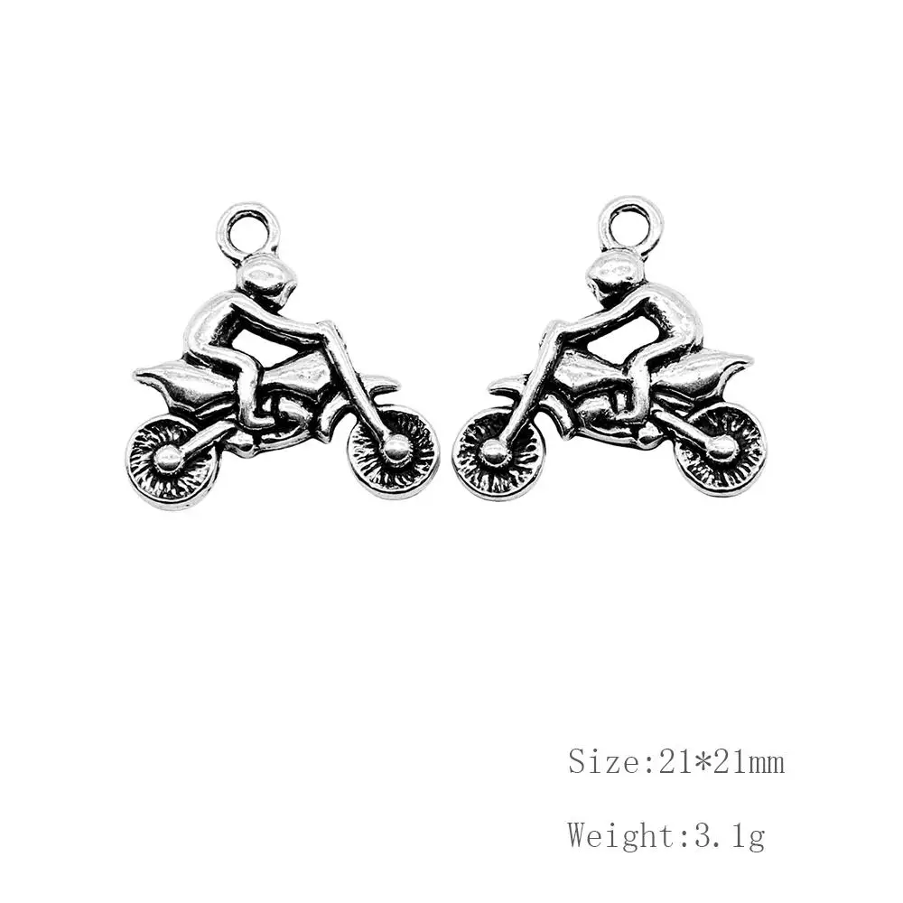 

Malzahar 10 Pieces Motorcycle Athletics Jewelry Findings Components Accessories Jewelry