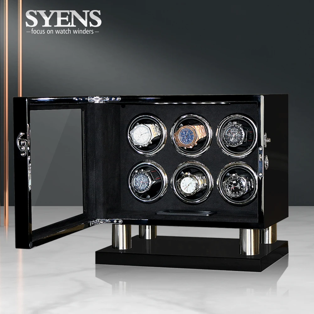 Новинка устройство для намотки часов 6 автоматических дисплей с функцией