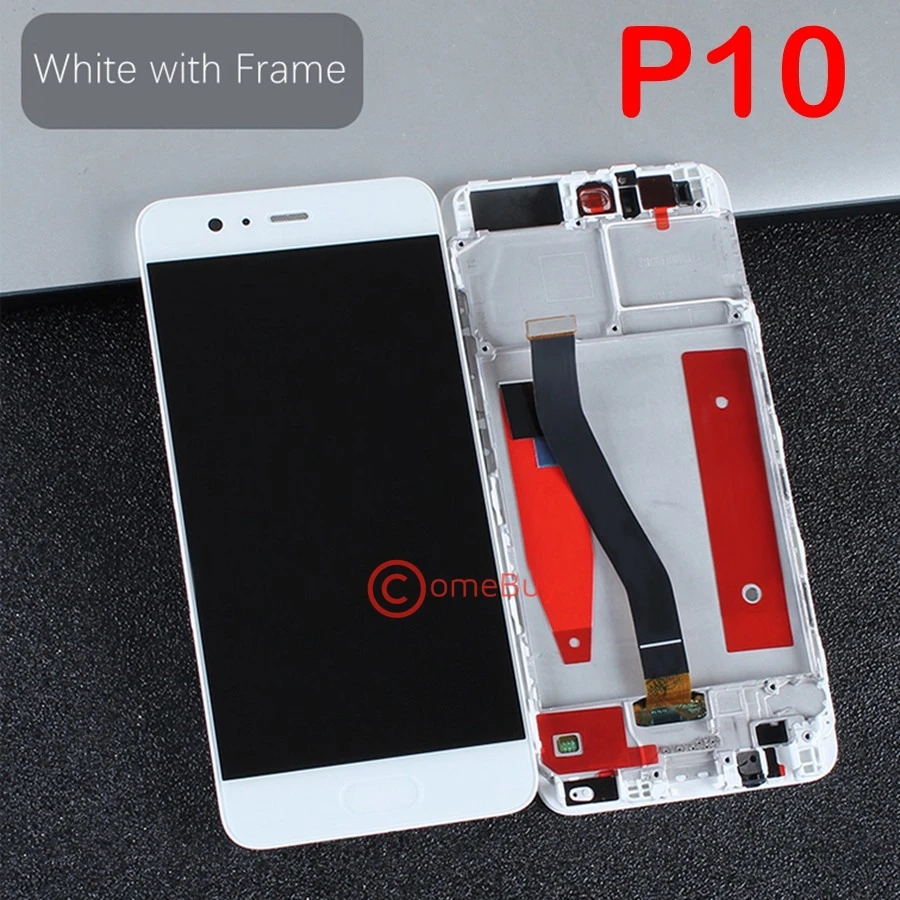 Для 5," huawei P10 плюс ЖК-дисплей Дисплей Сенсорный экран с рамкой VKY-L09 VKY-L29 P10 ЖК-дисплей Экран VTR-L09 VTR-L10 VTR-L29 Замена