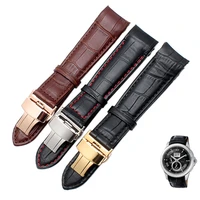 curved end mens watchband for citizen bl9002 37 05a bt0001 12e 01a watchstrap genuine leather with butterfly buckle 20 21 22mm