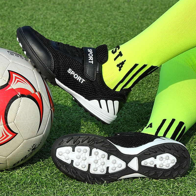 Новинка 2020 футбольная обувь для девочек детские кроссовки дома сникерсы с шипами