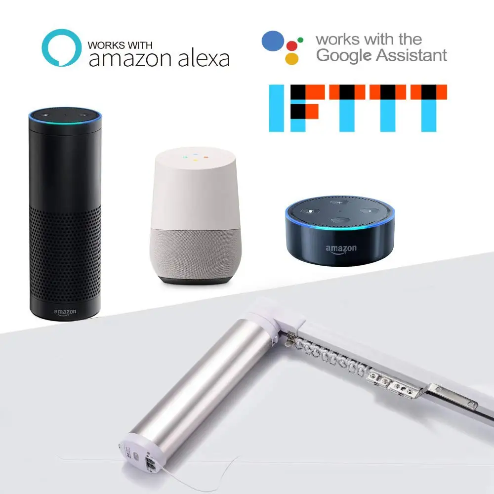 

Умный домашний двигатель для штор Tuya Smart/Smart Wifi Электрический двигатель для штор/умный двигатель для штор