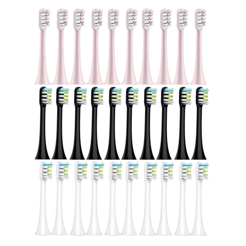 

Сменная зубная головка для Xiaomi Soocas X5 X3 X3U SOOCARE, электрическая зубная щетка, мягкая щетина Dupont, Сменная головка 4/10 шт.