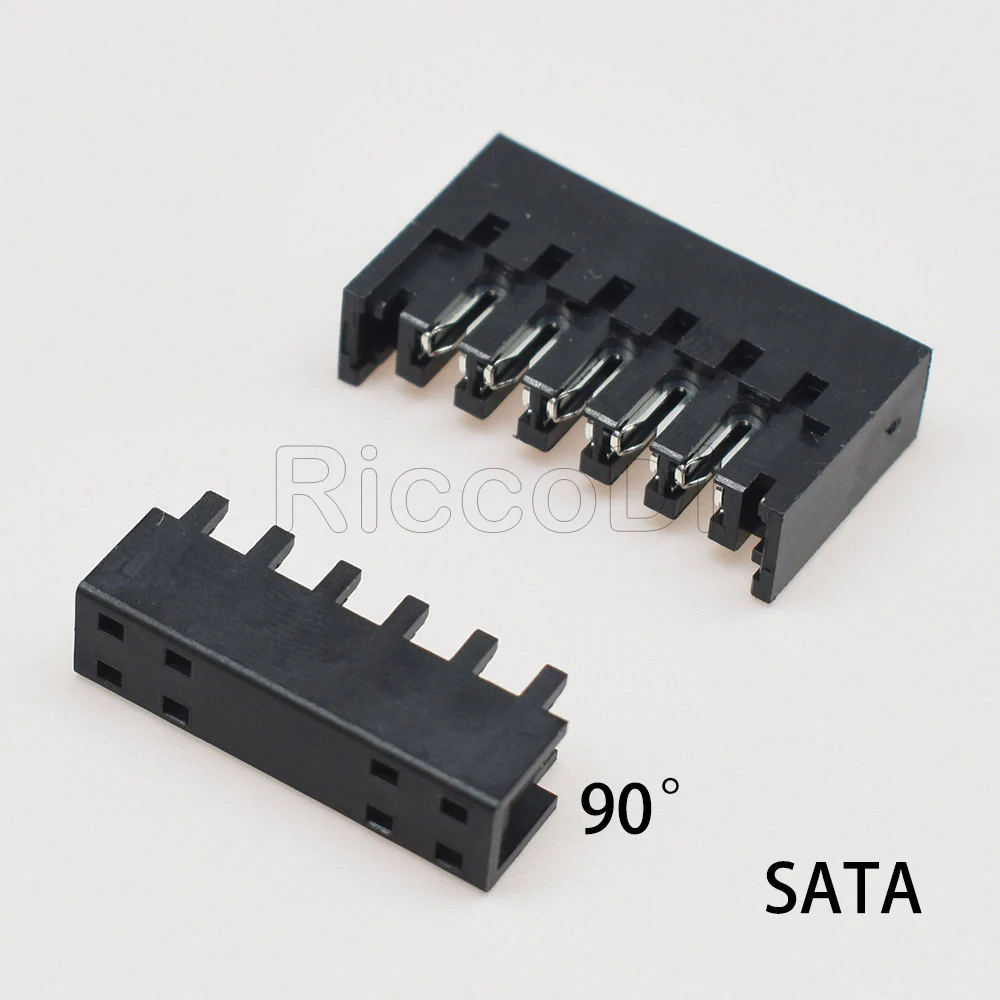 Черные разъемы питания SATA 15Pin ATA RTD (папа) с колпачком 20 комплектов | Обустройство