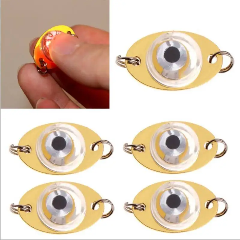 Flash Lamp Artificial Bait LED Deep Drop Underwater Eye Shape Fishing Squid Fish Lure Light Led Tool Luminous | Спорт и развлечения
