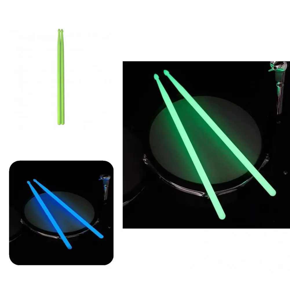 

Beautiful Drum Hammer Super Bright Musical Instrument Bright Light Up Drumstick Drumstick Drum Stick 1 Pair